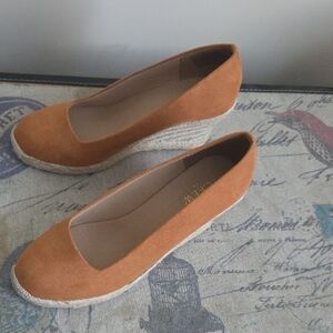 J. Crew Women's Tan Wedge Shoes